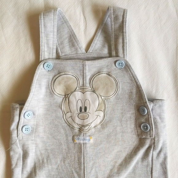 disney mickey mouse comfy joggers overalls 12 months baby boy - Picture 2 of 8